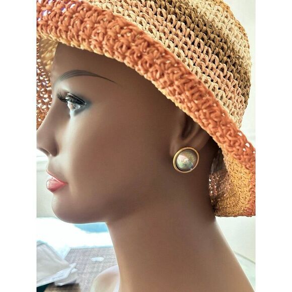 Big Black Pearl Earrings - Picture 6 of 6